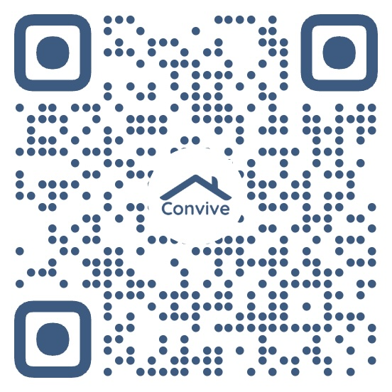 QR de la aplicación Convive en Google Play store
